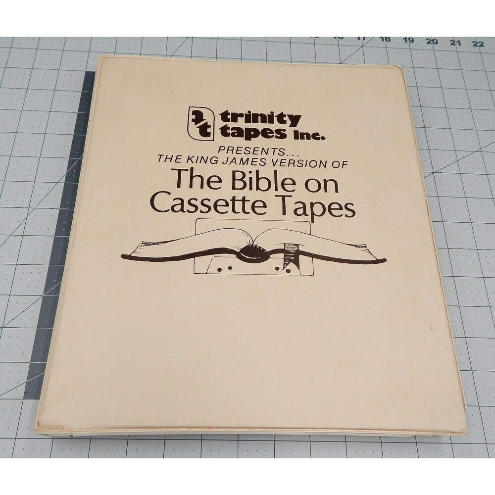 Trinity Tapes The King James Version Of The Bible On Cassette Tapes 49 - 64